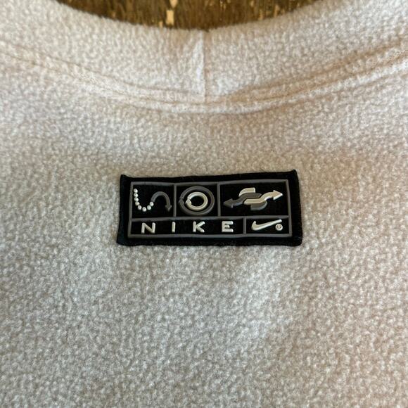 Vintage Nike Oversized Performance Fleece Crewneck Pullover Sweatshirt, Medium - Picture 7 of 10